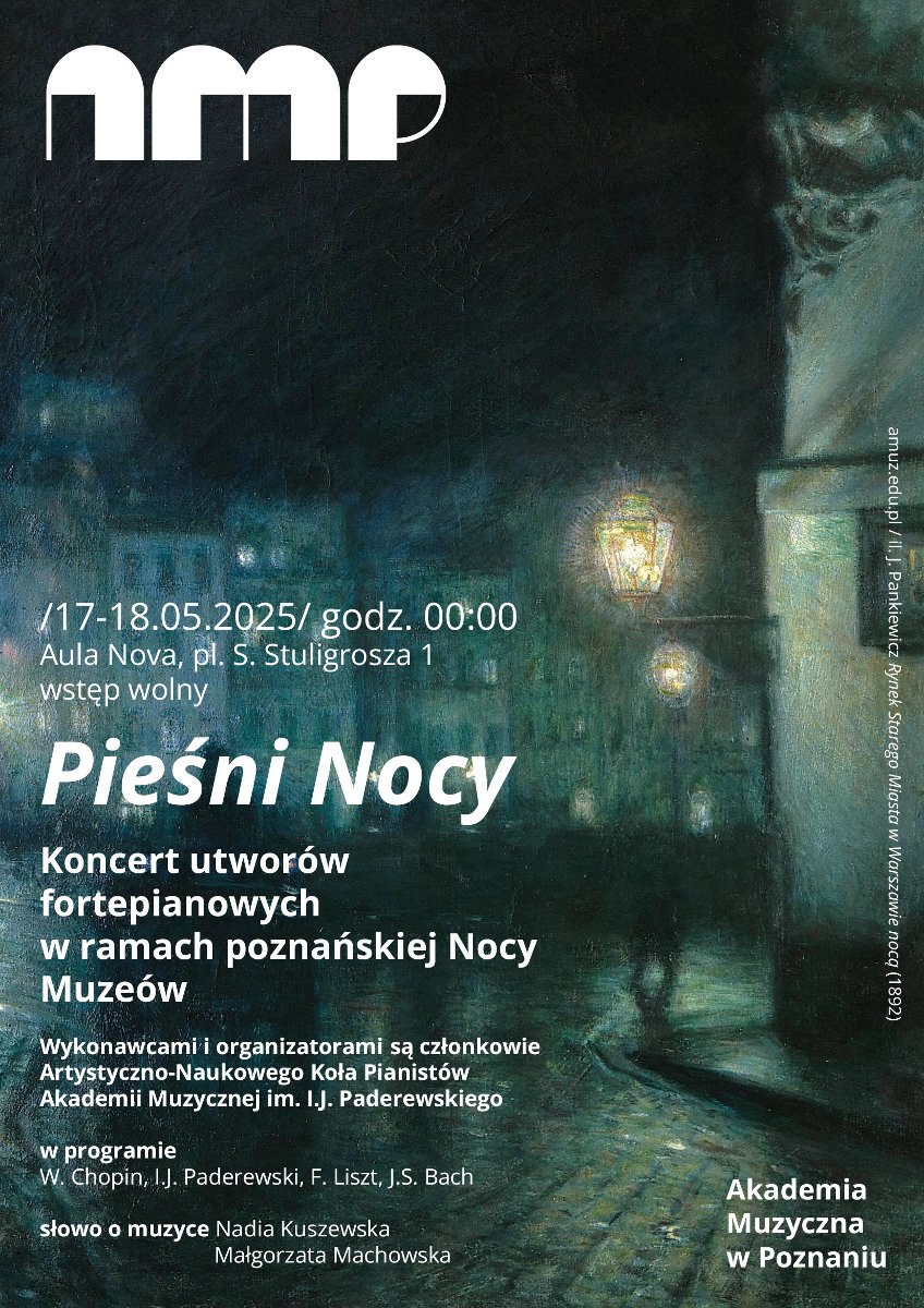 Baner promujący wydarzenie. Nazwa wydarzenia i data.