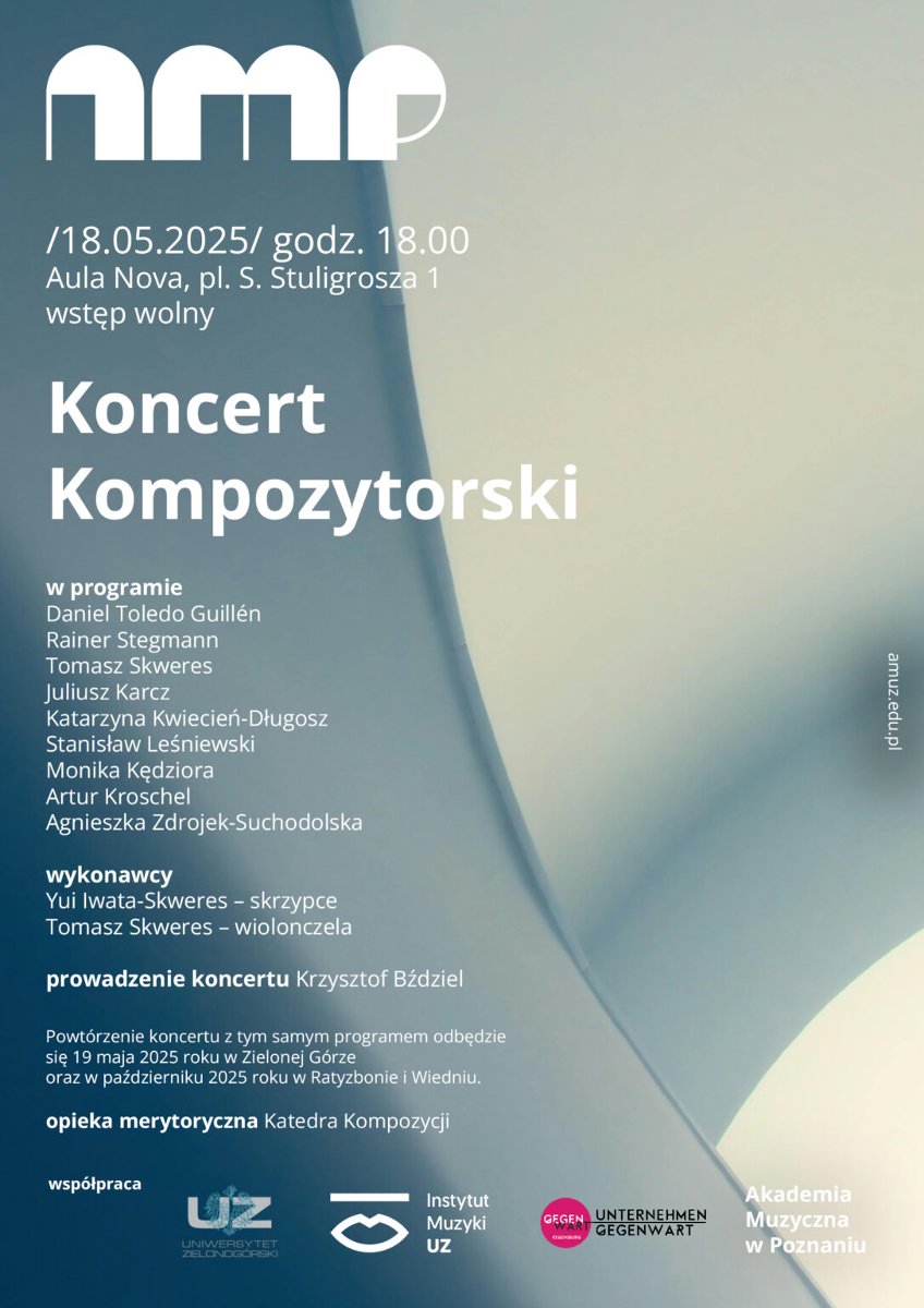 Baner promujący wydarzenie. Nazwa wydarzenia i data.