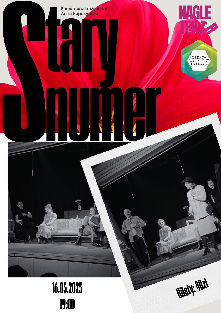 Baner promujący wydarzenie. Nazwa wydarzenia i data.