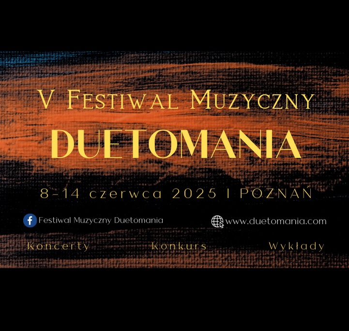 Baner promujący wydarzenie. Nazwa wydarzenia i data.