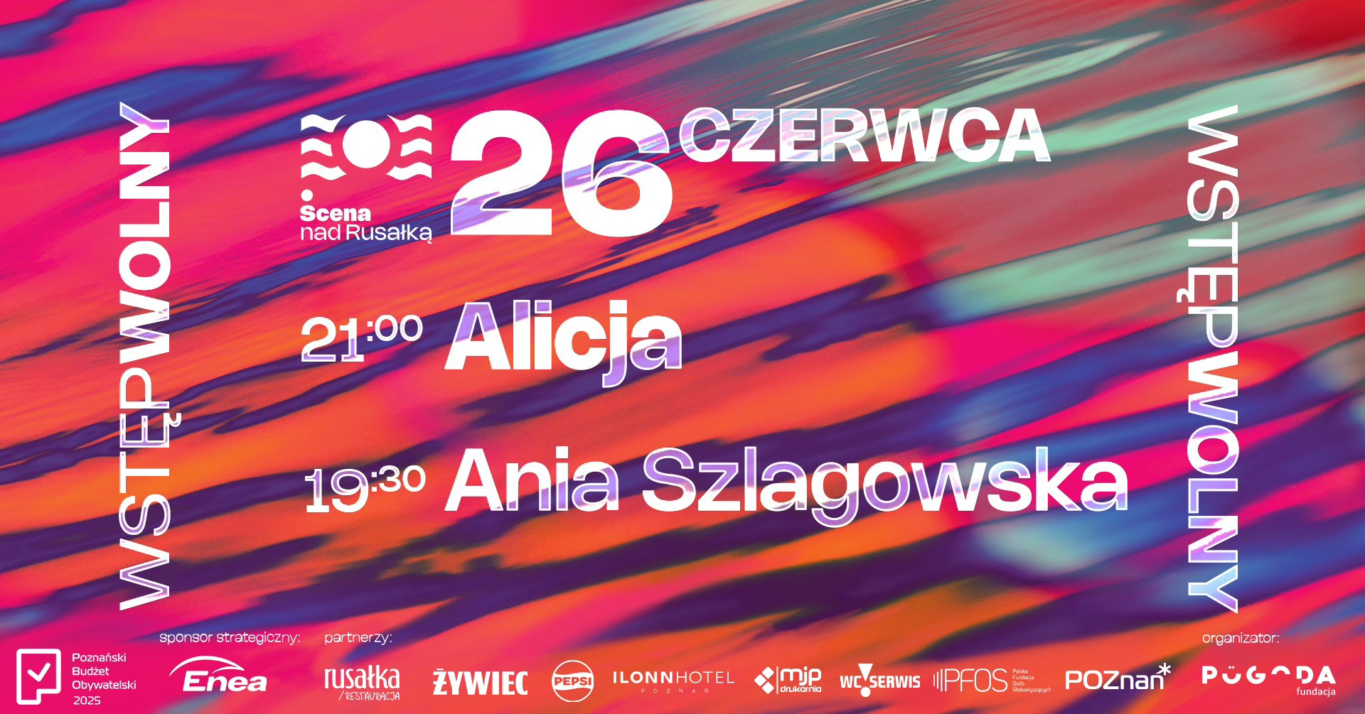 Baner promujący wydarzenie. Nazwa wydarzenia i data.