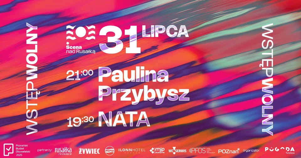 Baner promujący wydarzenie. Nazwa wydarzenia i data.