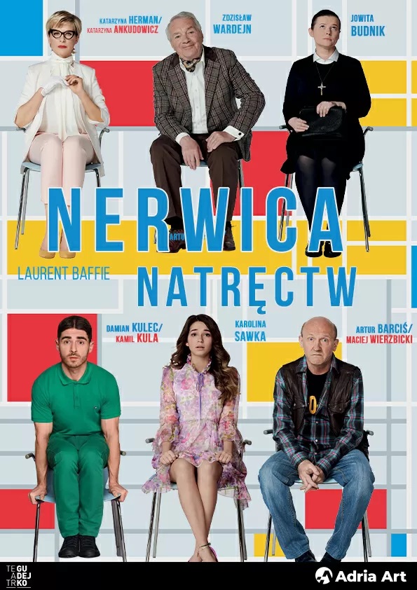 Baner promujący wydarzenie. Nazwa wydarzenia i zdjęcie artystów.