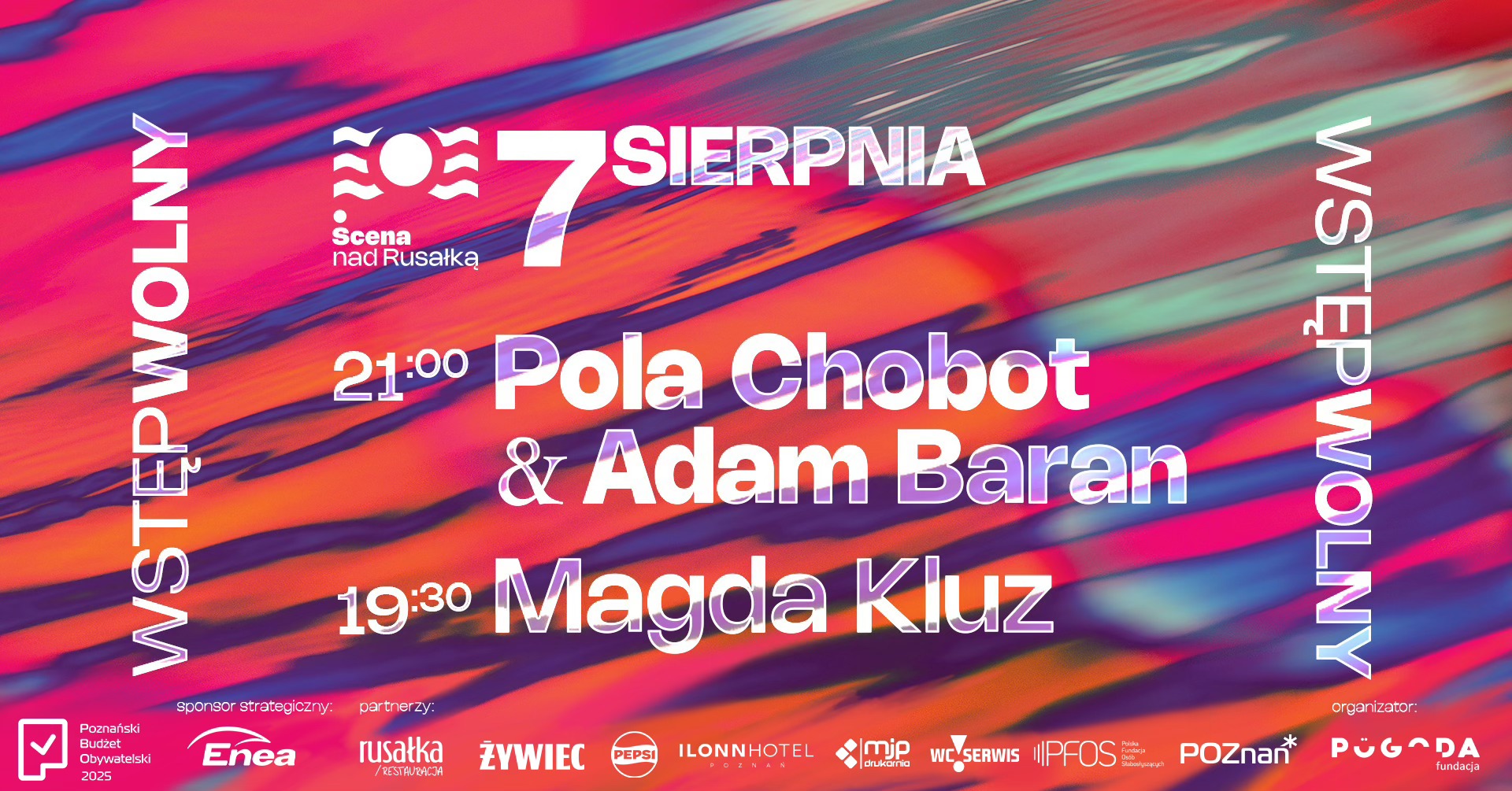 Baner promujący wydarzenie. Nazwa wydarzenia i data.