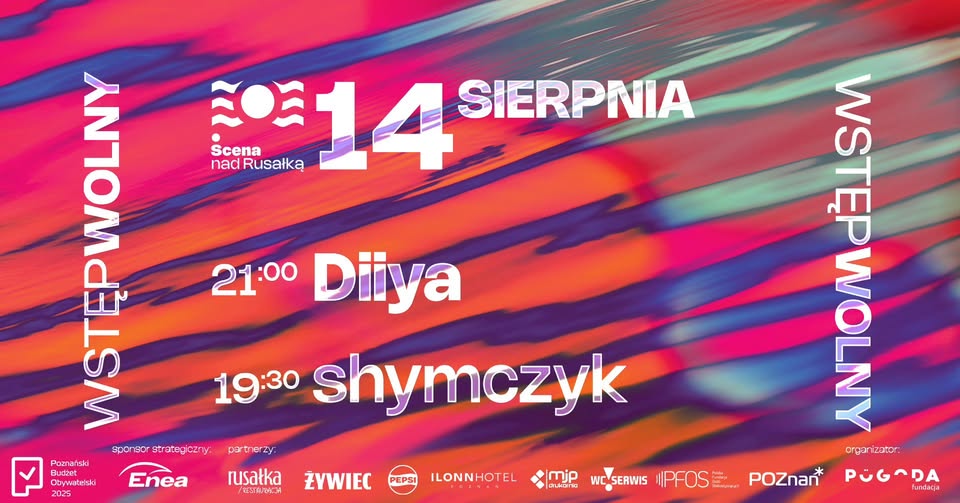 Baner promujący wydarzenie. Nazwa wydarzenia i data.