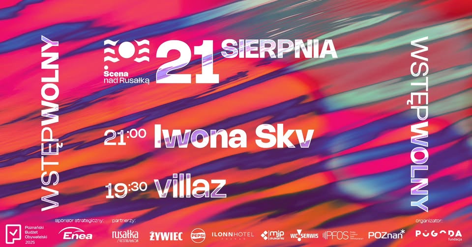 Baner promujący wydarzenie. Nazwa wydarzenia i data.