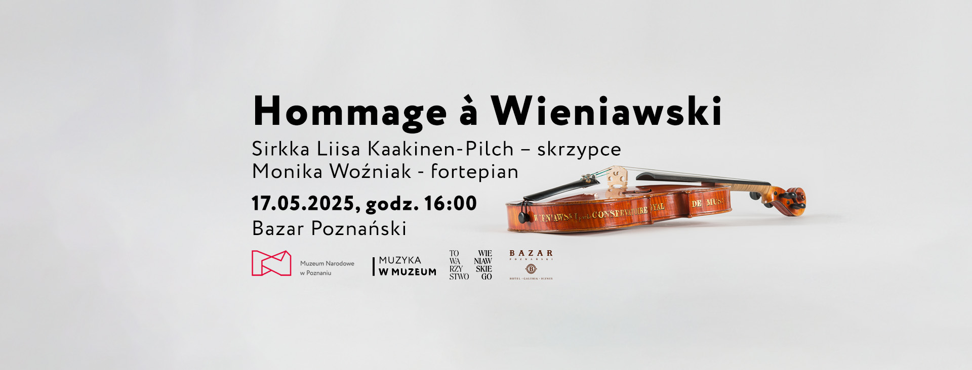 Baner promujący wydarzenie. Nazwa wydarzenia i data.