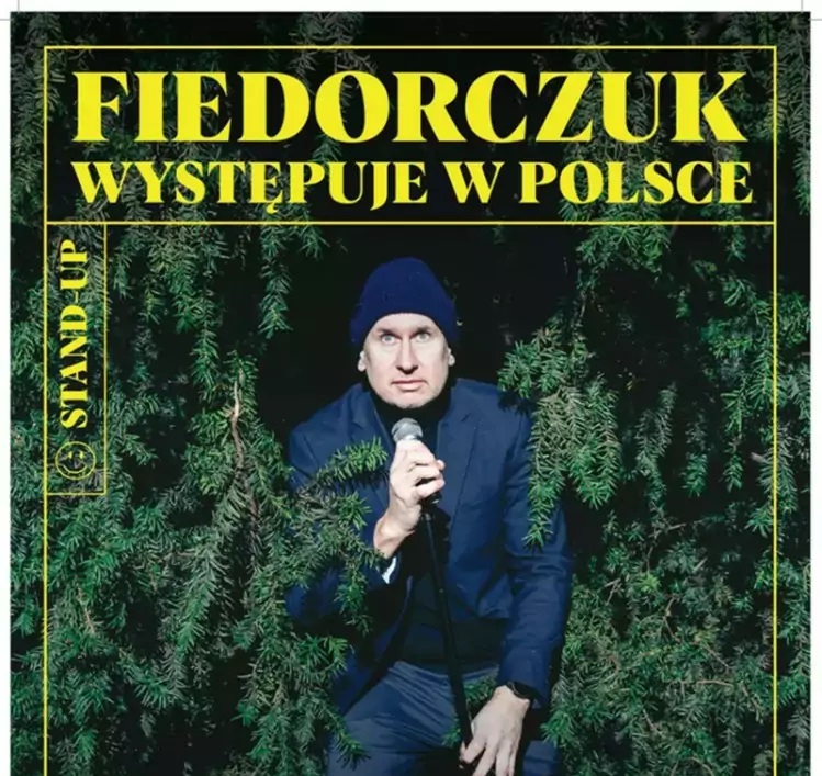 Baner promujący wydarzenie. Nazwa wydarzenia, data i zdjęcie Artysty.