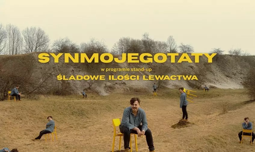 Baner promujący wydarzenie. Nazwa wydarzenia i zdjęcie artysty.