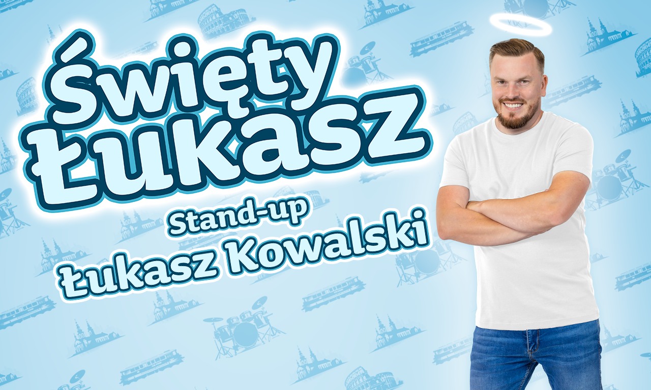 Baner promujący wydarzenie. Nazwa wydarzenia i zdjęcie artysty.