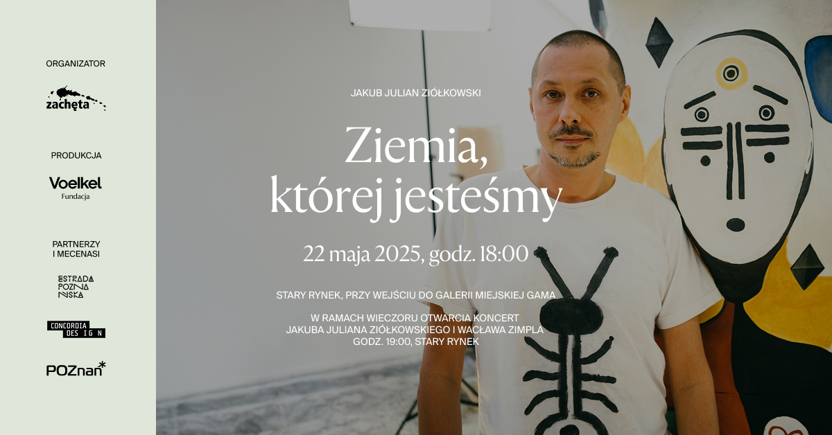 Baner promujący wydarzenie. Nazwa wydarzenia i data.