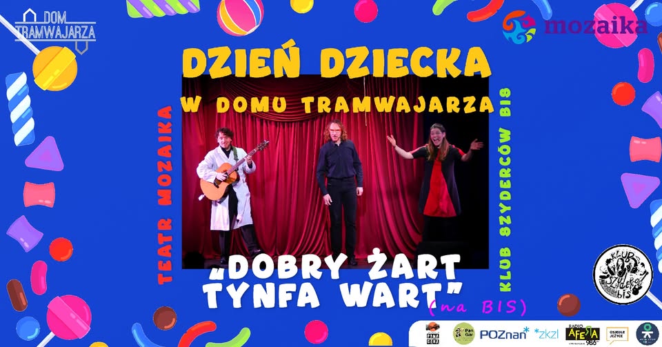 Baner promujący wydarzenie. Nazwa wydarzenia, data i zdjęcie Artystów.