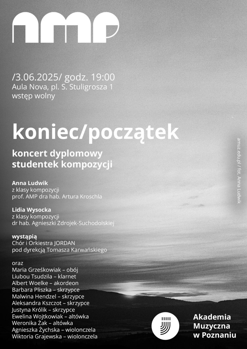 Baner promujący wydarzenie. Nazwa wydarzenia i data.