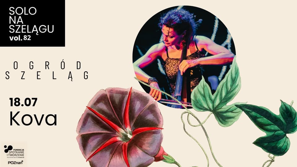 Baner promujący wydarzenie. Nazwa wydarzenia, data i zdjęcie Artystki.