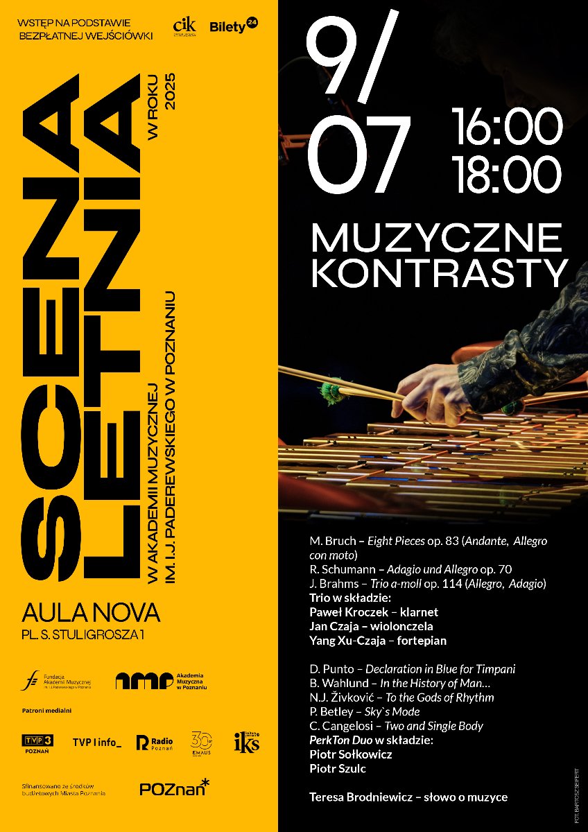 Baner promujący wydarzenie. Nazwa wydarzenia i data.