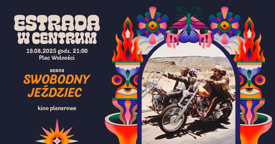 Baner promujący wydarzenie. Nazwa wydarzenia i data.