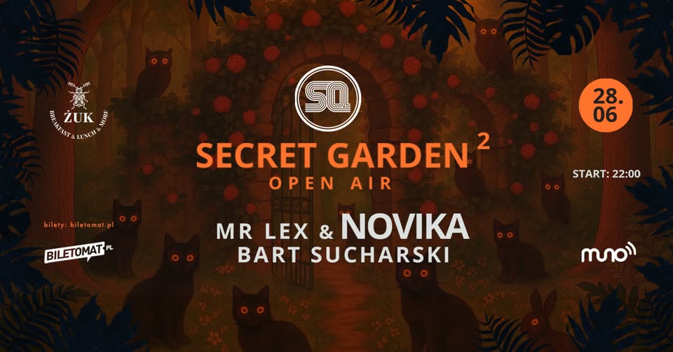 Baner promujący wydarzenie. Nazwa wydarzenia i data.