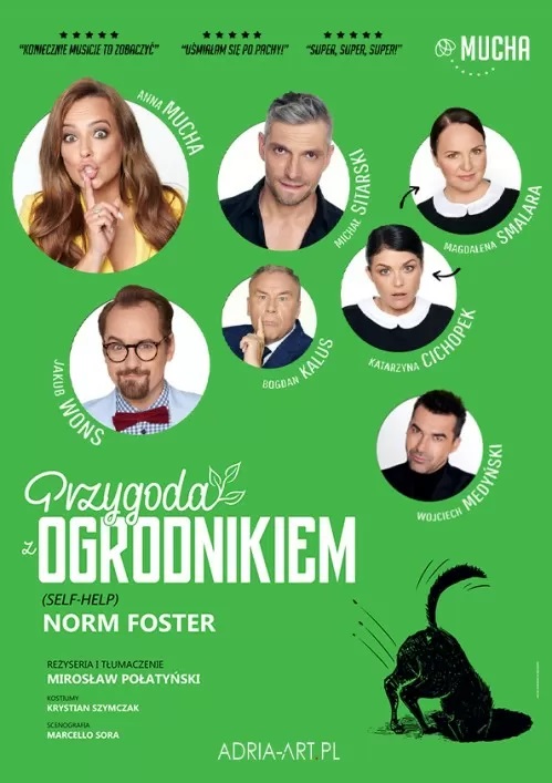 Baner promujący wydarzenie. Nazwa wydarzenia i zdjęcie artystów.