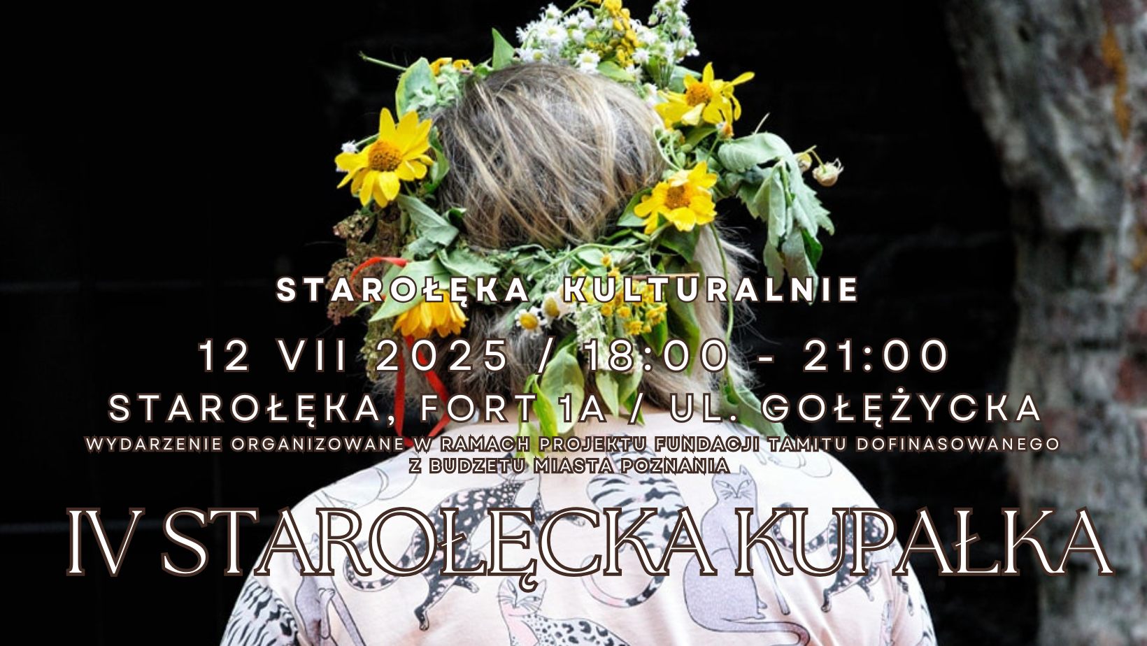 Baner promujący wydarzenie. Nazwa wydarzenia i data.