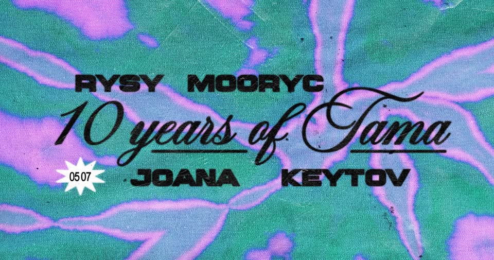 Baner promujący wydarzenie. Nazwa wydarzenia i data.