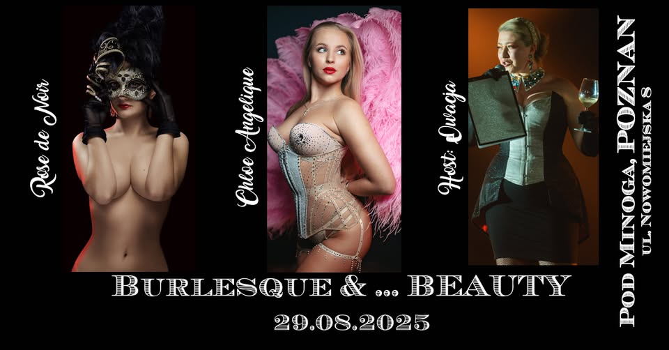 Baner promujący wydarzenie. Nazwa wydarzenia, data i zdjęcie Artystek.