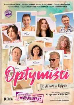 Baner promujący wydarzenie. Nazwa wydarzenia i zdjęcie artystów.