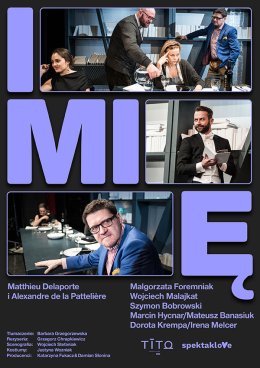 Baner promujący wydarzenie. Nazwa wydarzenia i zdjęcie artystów.