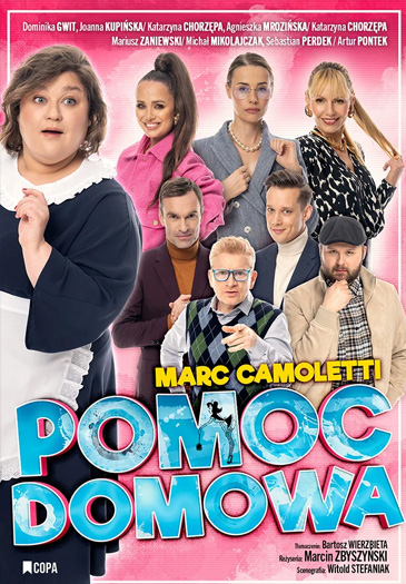 Baner promujący wydarzenie. Nazwa wydarzenia i zdjęcie artystów.