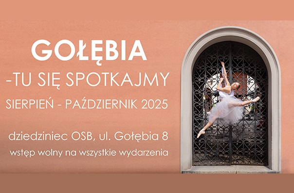 Baner promujący wydarzenie. Nazwa wydarzenia i data.