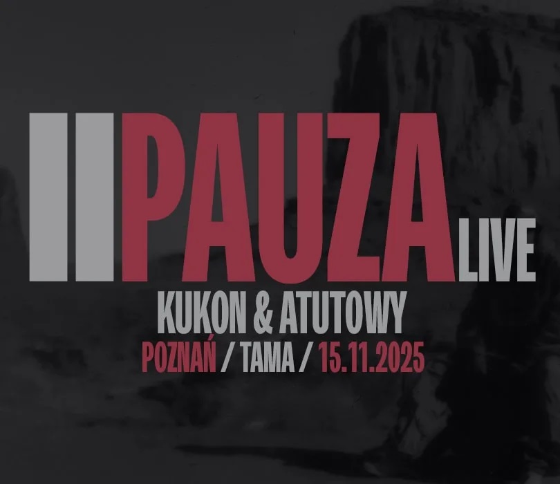 Baner promujący wydarzenie. Nazwa wydarzenia i data.