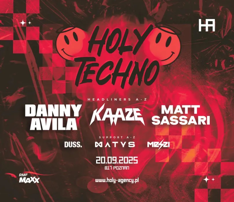 Baner promujący wydarzenie. Nazwa wydarzenia i data.