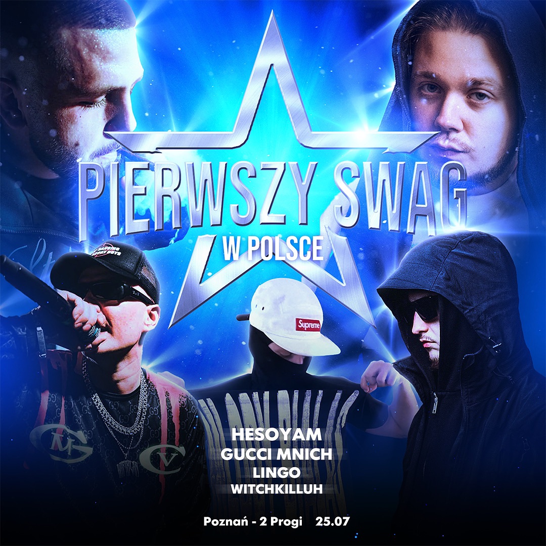 Baner promujący wydarzenie. Nazwa wydarzenia i data.