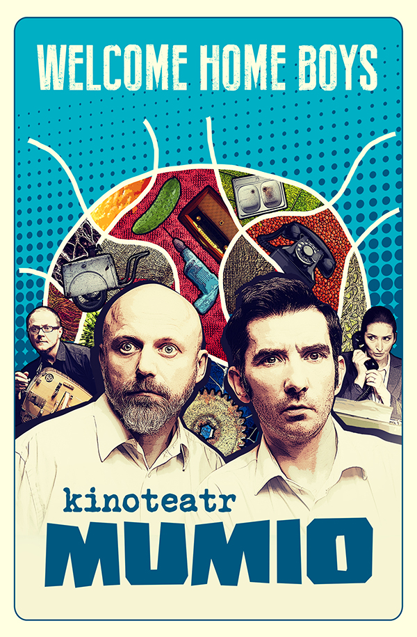 Baner promujący wydarzenie. Nazwa wydarzenia i zdjęcie artystów.