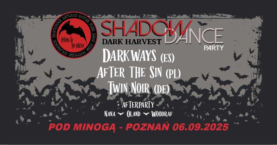 Baner promujący wydarzenie. Nazwa wydarzenia i data.