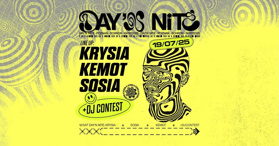 Baner promujący wydarzenie. Nazwa wydarzenia i data.