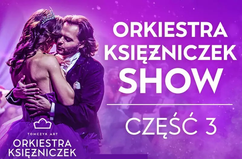 Baner promujący wydarzenie. Nazwa wydarzenia i zdjęcie artystów.