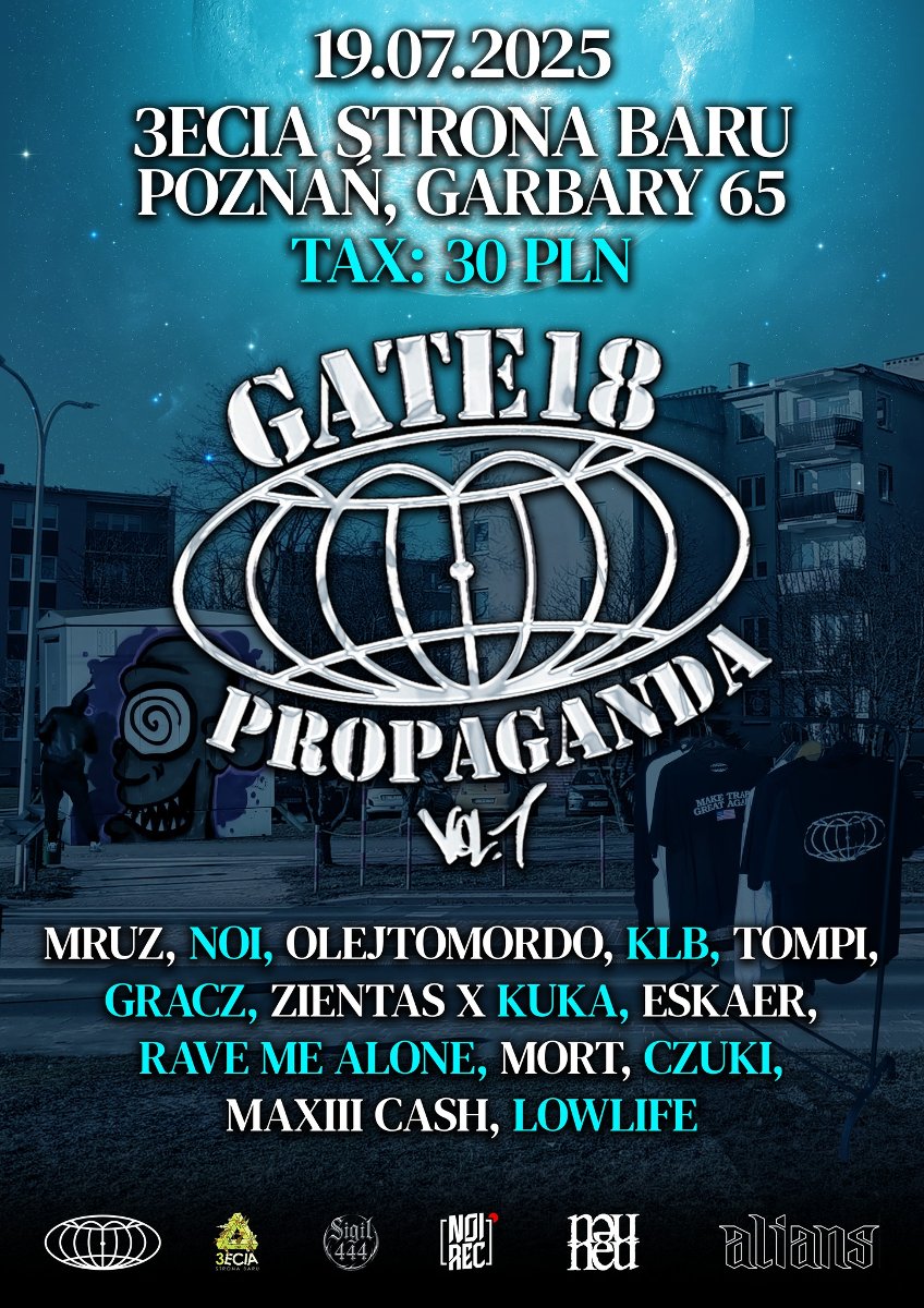 Baner promujący wydarzenie. Nazwa wydarzenia i data.