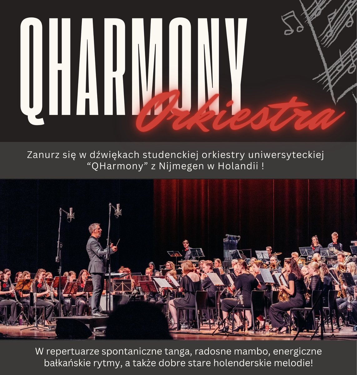 Baner promujący wydarzenie. Nazwa wydarzenia i data.