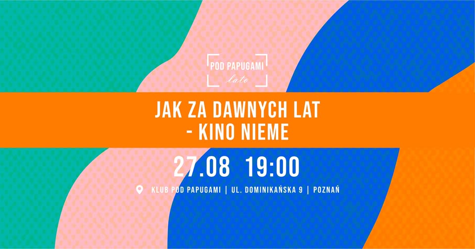 Baner promujący wydarzenie. Nazwa wydarzenia i data.