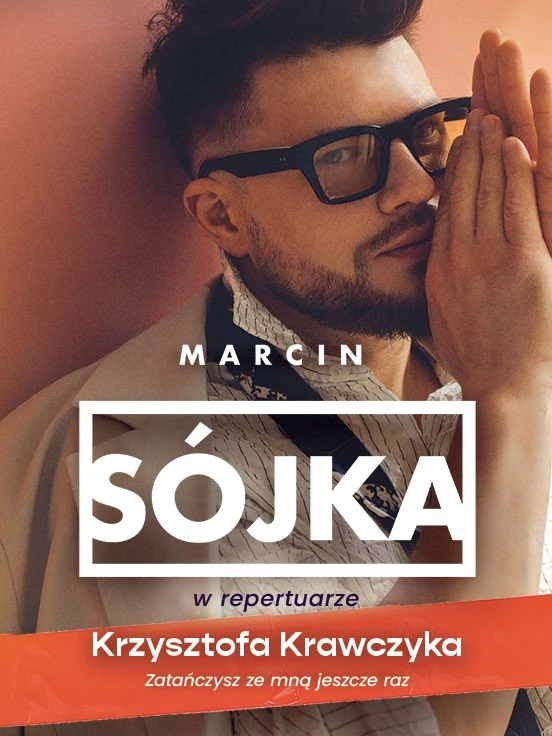 Baner promujący wydarzenie. Nazwa wydarzenia i zdjęcie artysty.