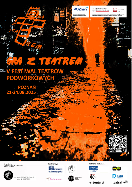 Baner promujący wydarzenie. Nazwa wydarzenia i data.