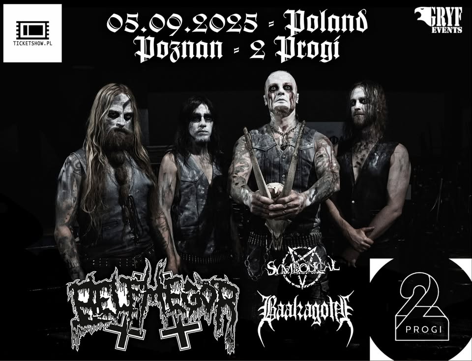 Baner promujący wydarzenie. Nazwa wydarzenia, data i zdjęcie Artystów.