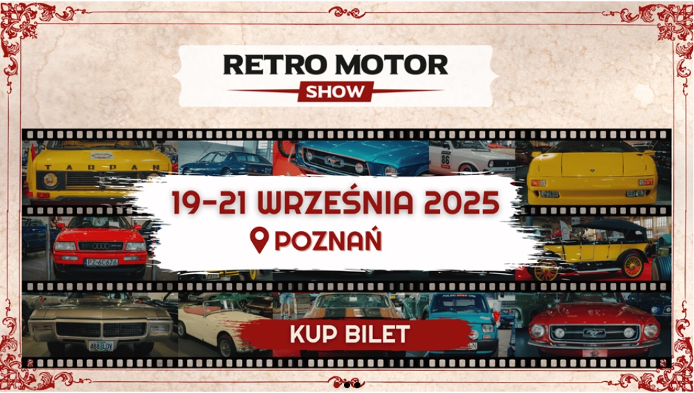 Baner promujący wydarzenie. Nazwa wydarzenia i data.