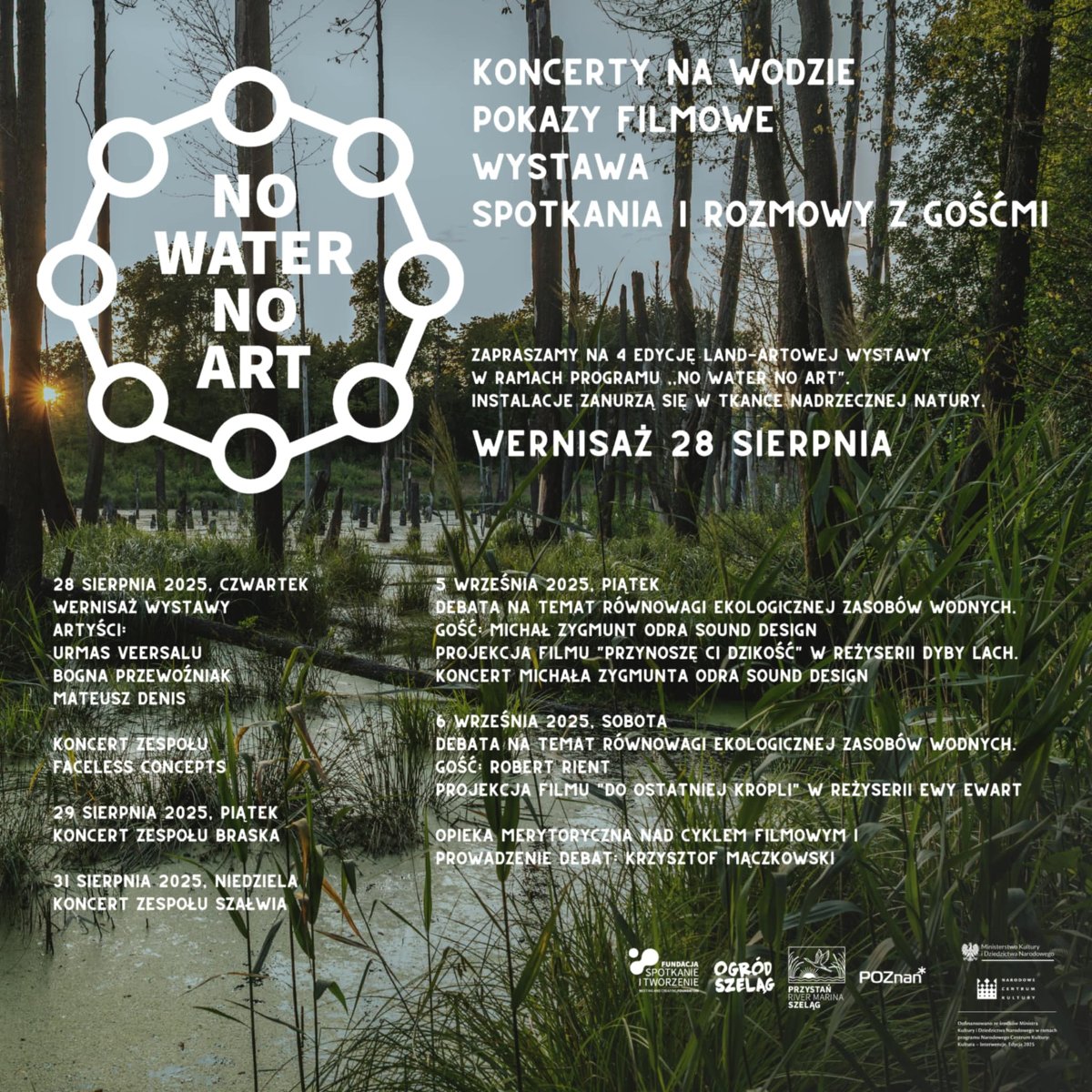 Baner promujący wydarzenie. Nazwa wydarzenia i data.