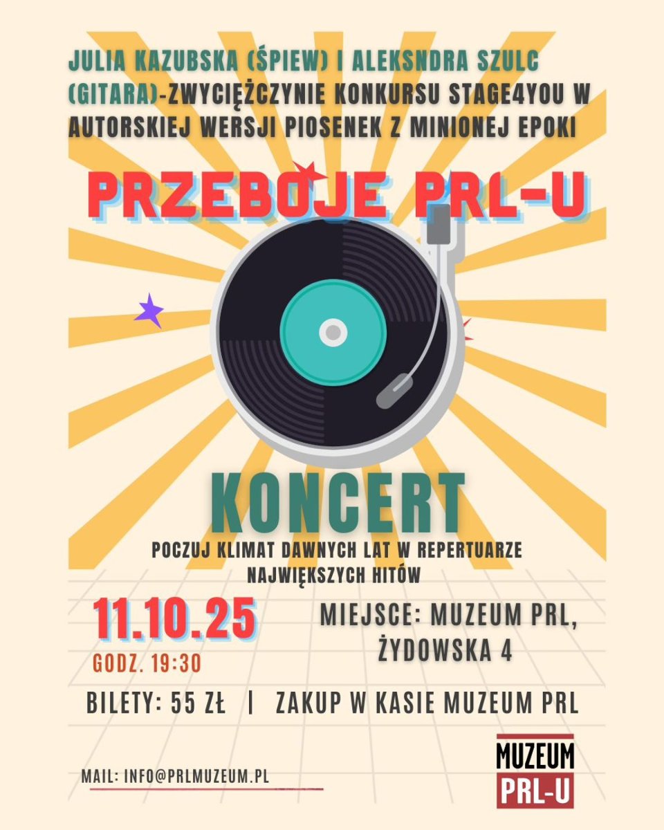 Baner promujący wydarzenie. Nazwa wydarzenia i data.