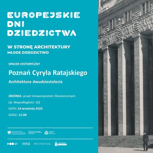 Baner promujący wydarzenie. Nazwa wydarzenia i data.