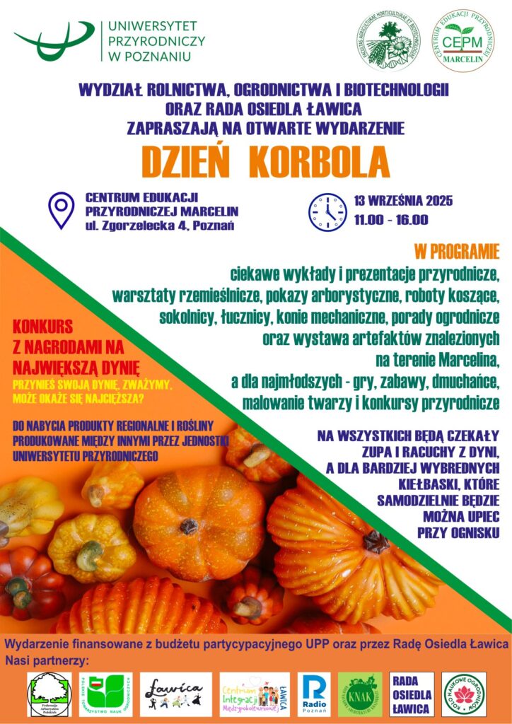 Baner promujący wydarzenie. Nazwa wydarzenia i data.