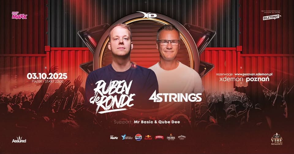 Baner promujący wydarzenie. Nazwa wydarzenia i data.