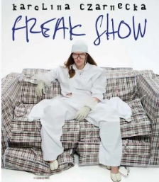 Baner promujący wydarzenie. Nazwa wydarzenia i zdjęcie artystki.