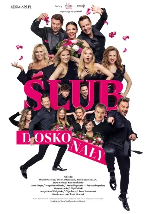 Baner promujący wydarzenie. Nazwa wydarzenia i zdjęcie artystów.